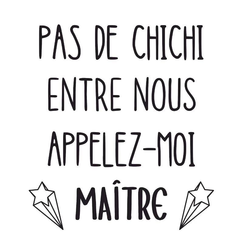 appelez-moi maître