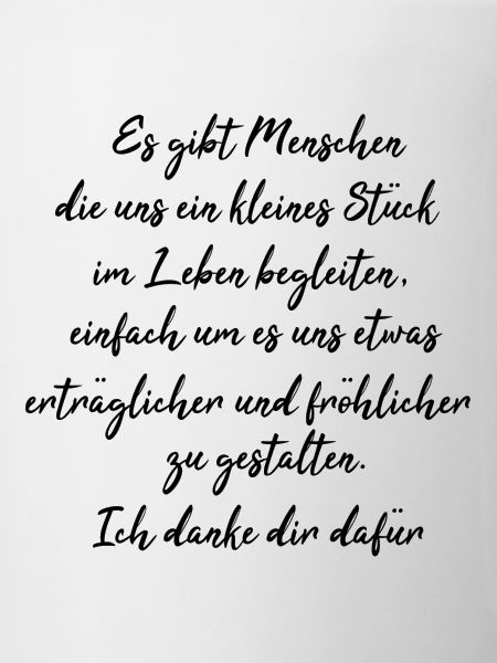 Ich danke dir