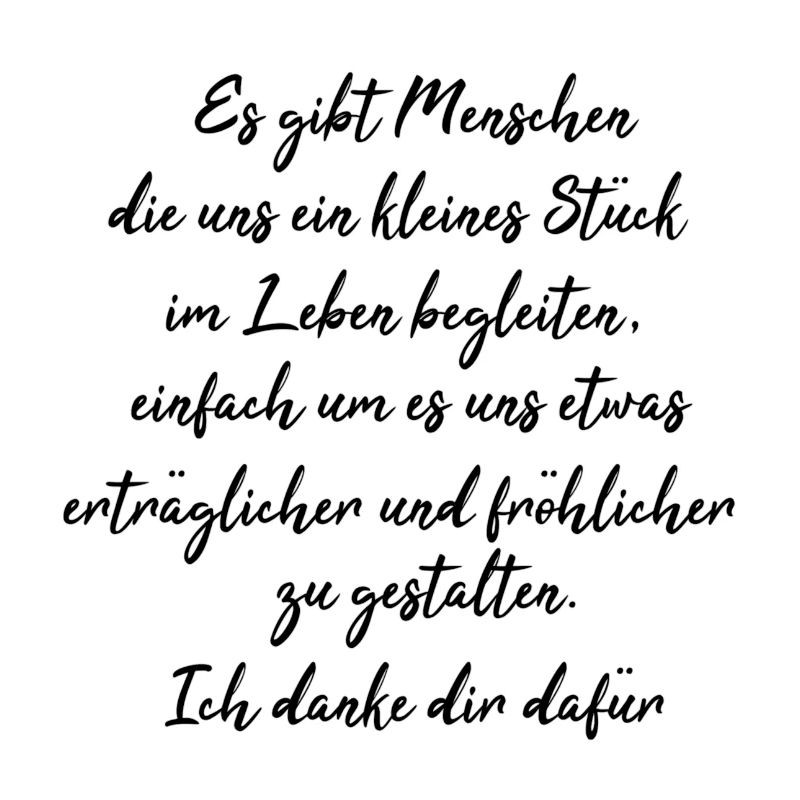 Ich danke dir