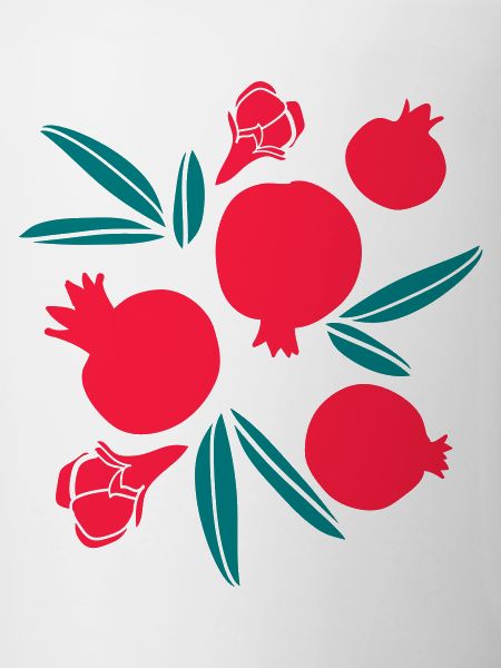 Pomegranates fruit