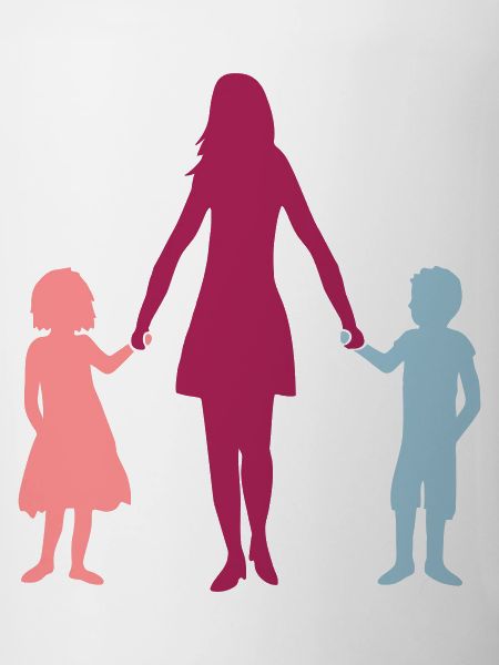 Maman 2 enfants