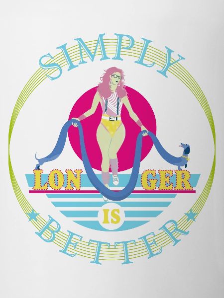 Simply longer is better.