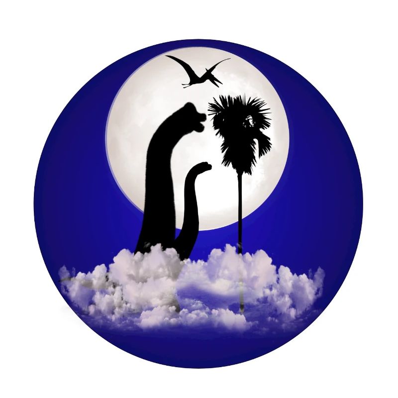Dinosaur at Night