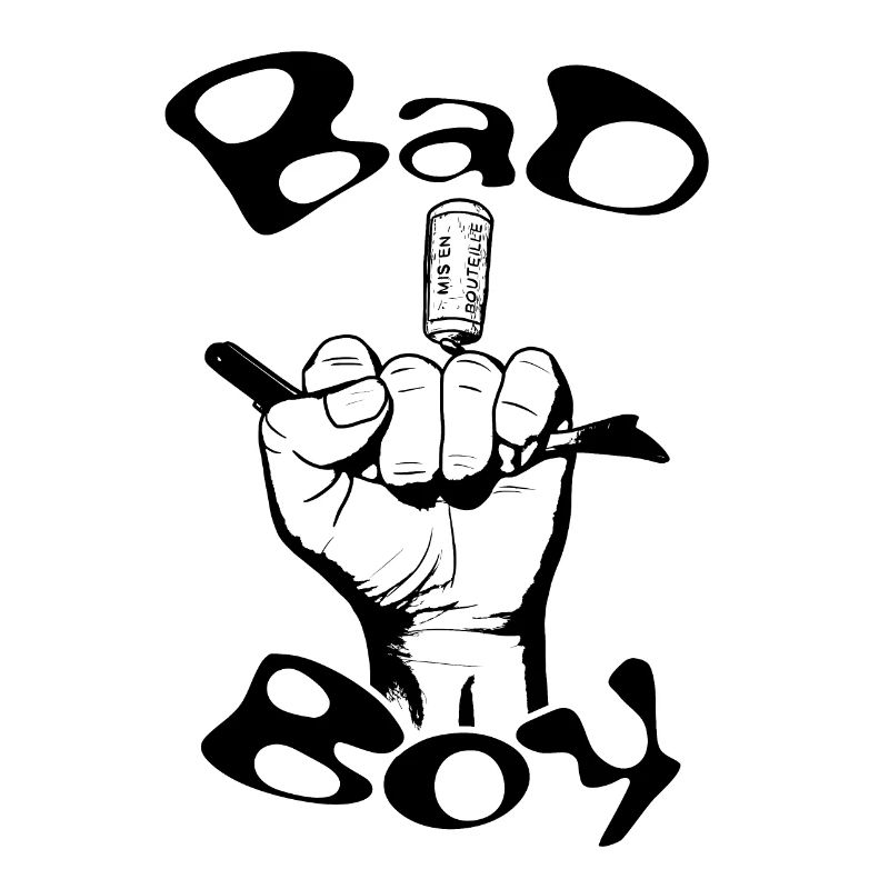 Bad boy and the corkscrew hand