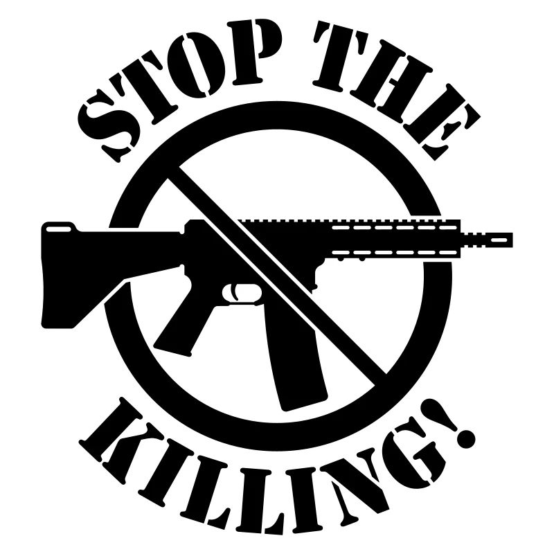 Arrêtez de tuer! (Interdiction des armes panneau 1C)