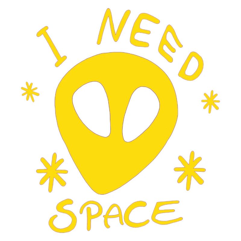 Alien Yellow Universe I NEED SPACE Stars Space