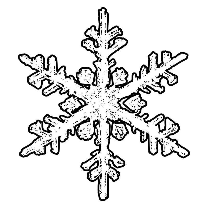 Snowflake Snow Winter Christmas Cold 03