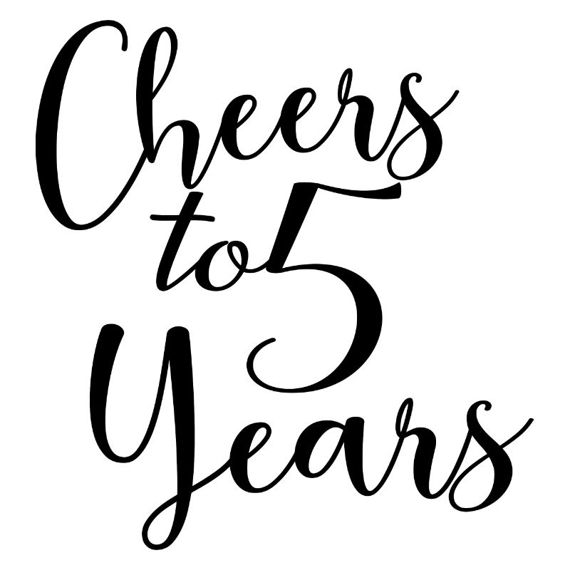 Vive le 5e anniversaire de 5 ans
