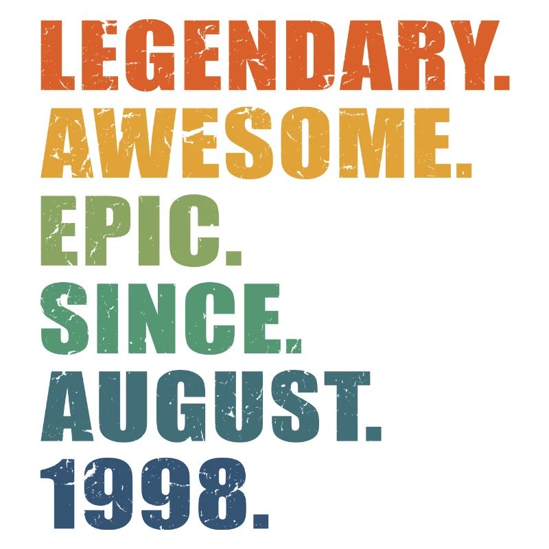 25. Geburtstag, August 1998, 25-jähriges Jubiläum