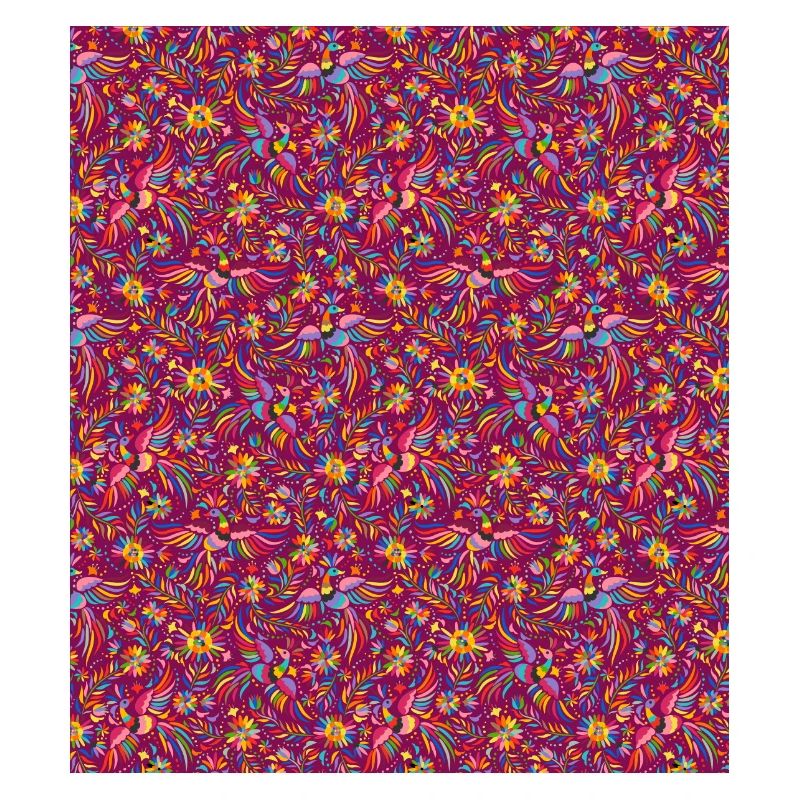 Peacock Floral Pattern