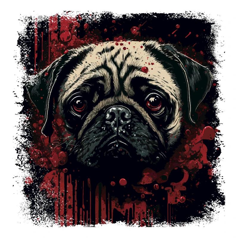 Scary Pug