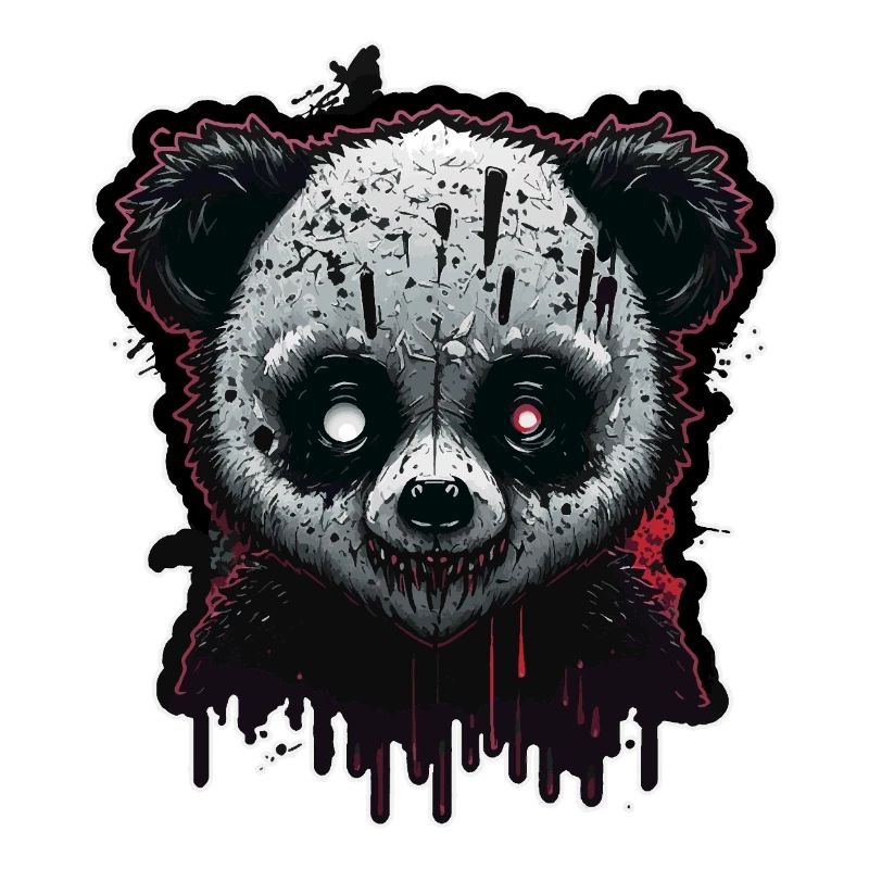 Panda effrayant