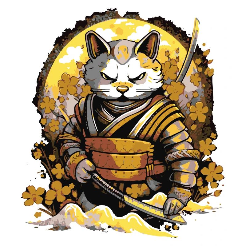 Samurai Cat