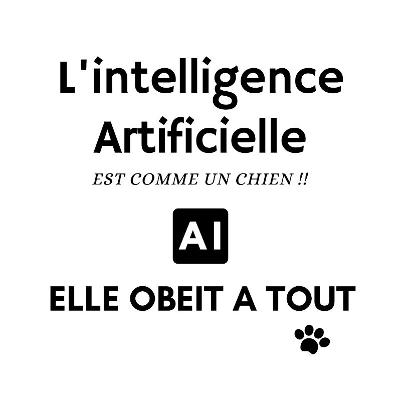 L'intelligence Artificielle AI Est Comme Un Chien