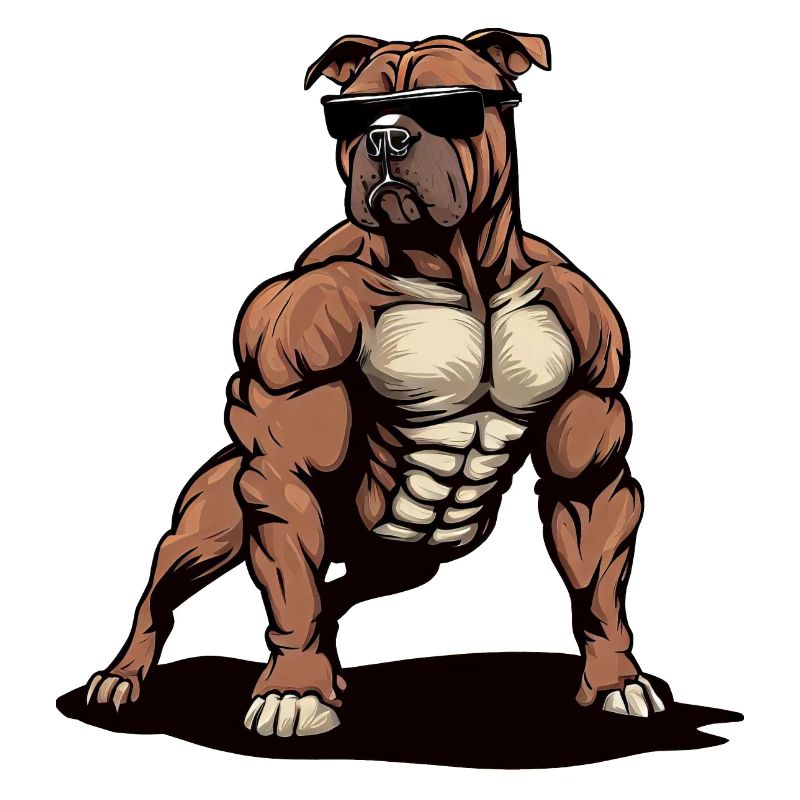 Pitbull Le BodyBuilder