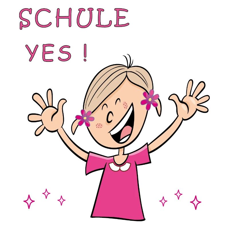 Schulkind Yes Comic