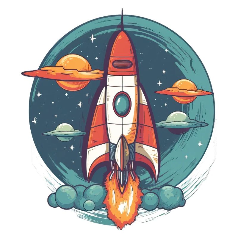 Whimsy Rocket: Aventure galactique!