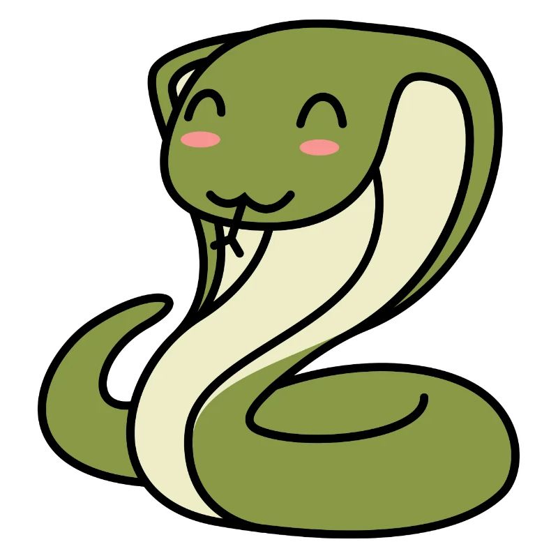 Serpent Cobra Comic Animal