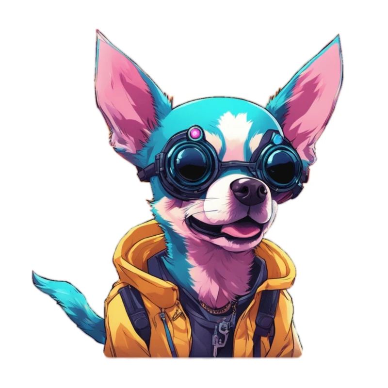 TechTails // Cyberpunk Dog