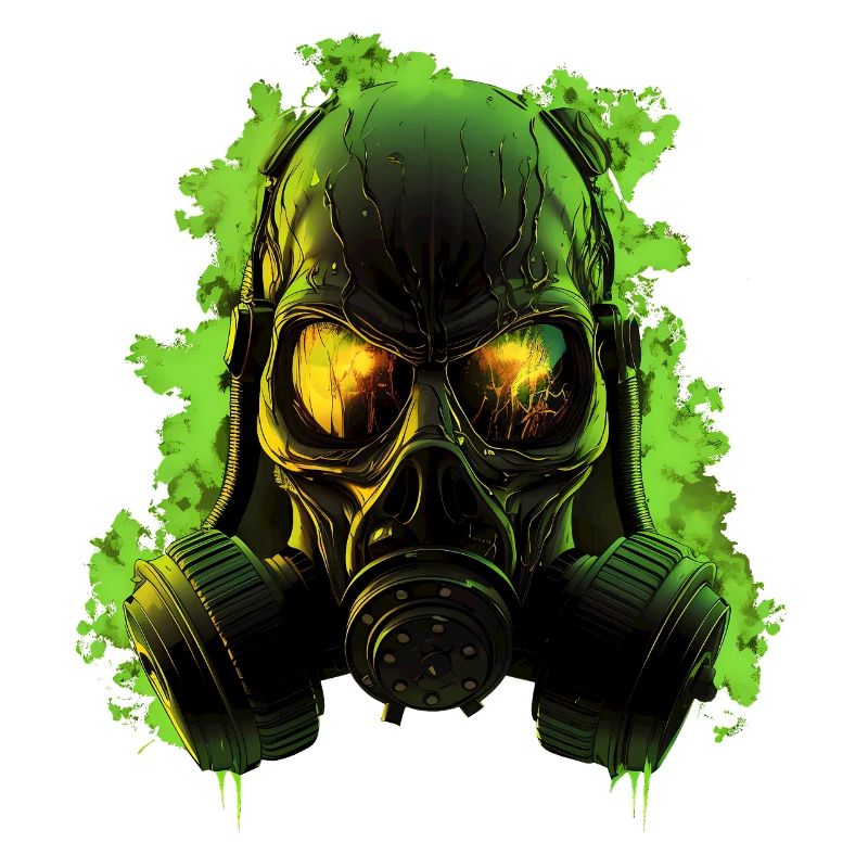 Gas Mask Green