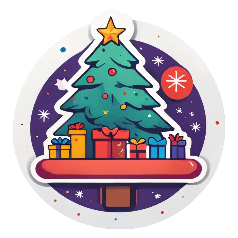 Fichte und Geschenke