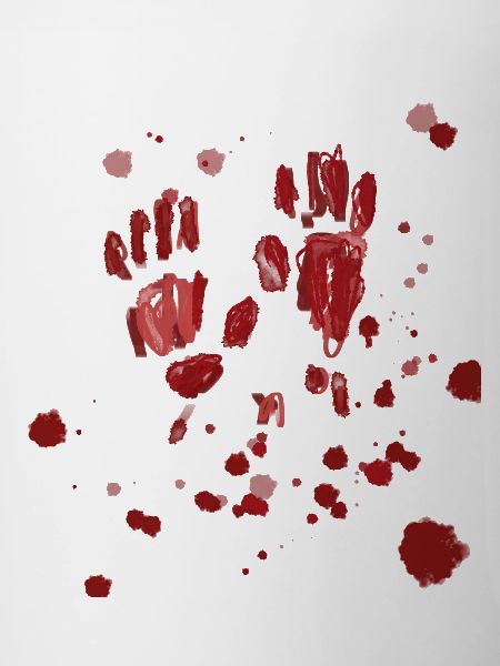 Blut,,Hände,blutspritzer,halloween