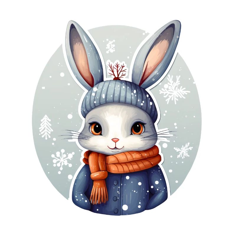 Schnee-Hase