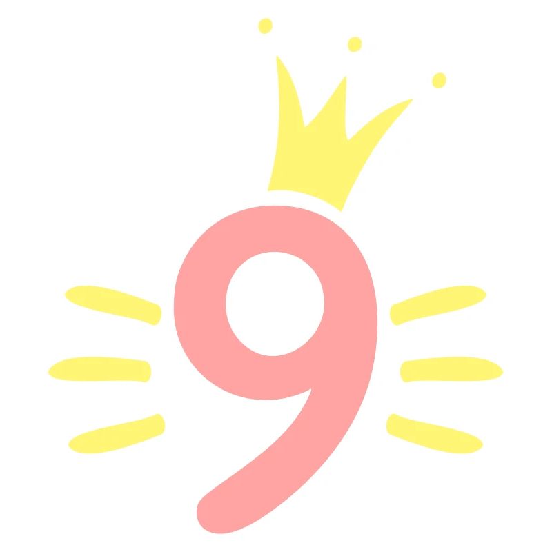 9th Birthday Crown