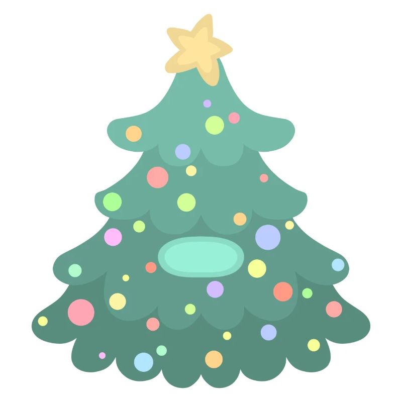 Sapin de Noël - Badge
