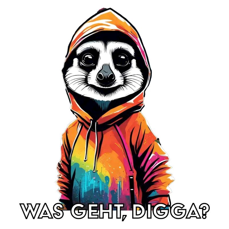 Was geht Digga? Cooles Erdmännchen