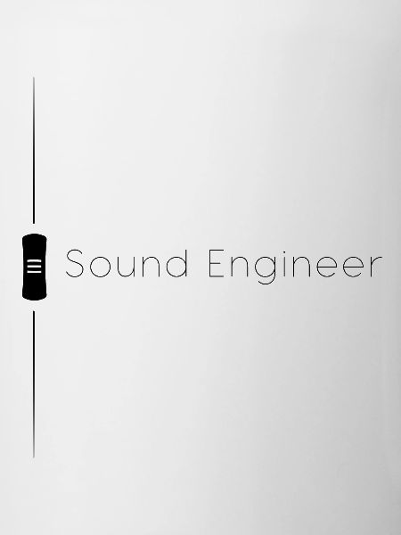 Sound Engineer Fader Black