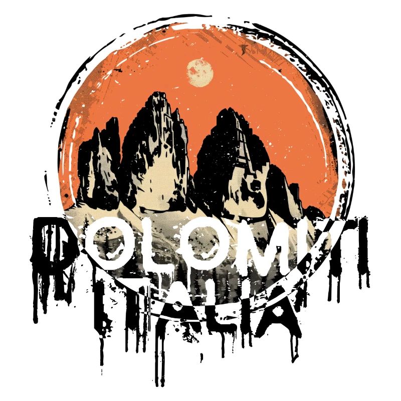 Souvenir Dolomiti Italia Dolomites Three Peaks