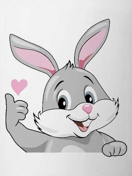 Lapin souriant