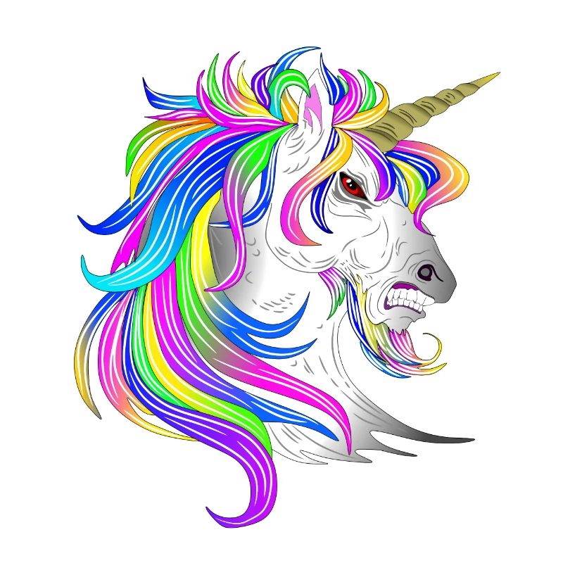 Unicorn angry