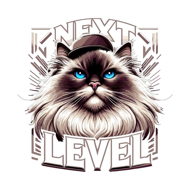 Sacred Birman Cat Birman Cat Gangsta Gift