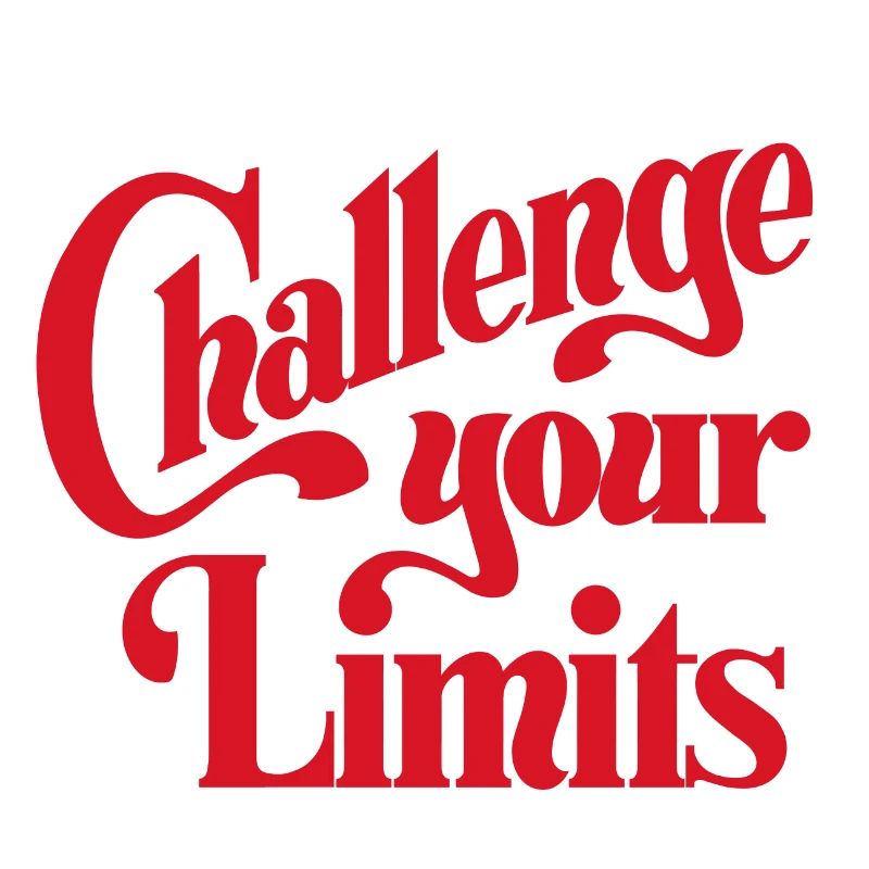 Challenge your Limits - Designed by KissingLetters