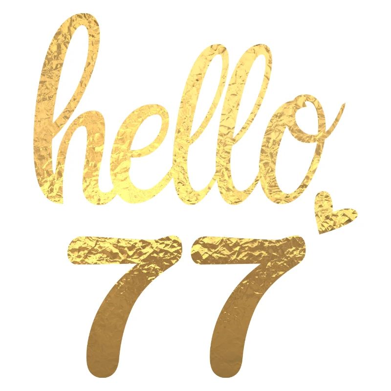 Hello 77 doré