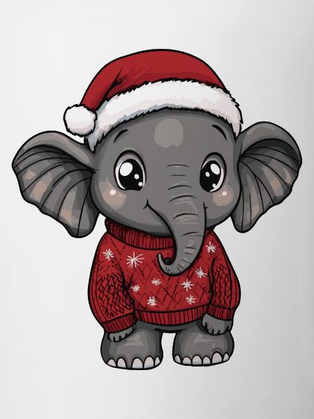 Elephant Christmas Comic