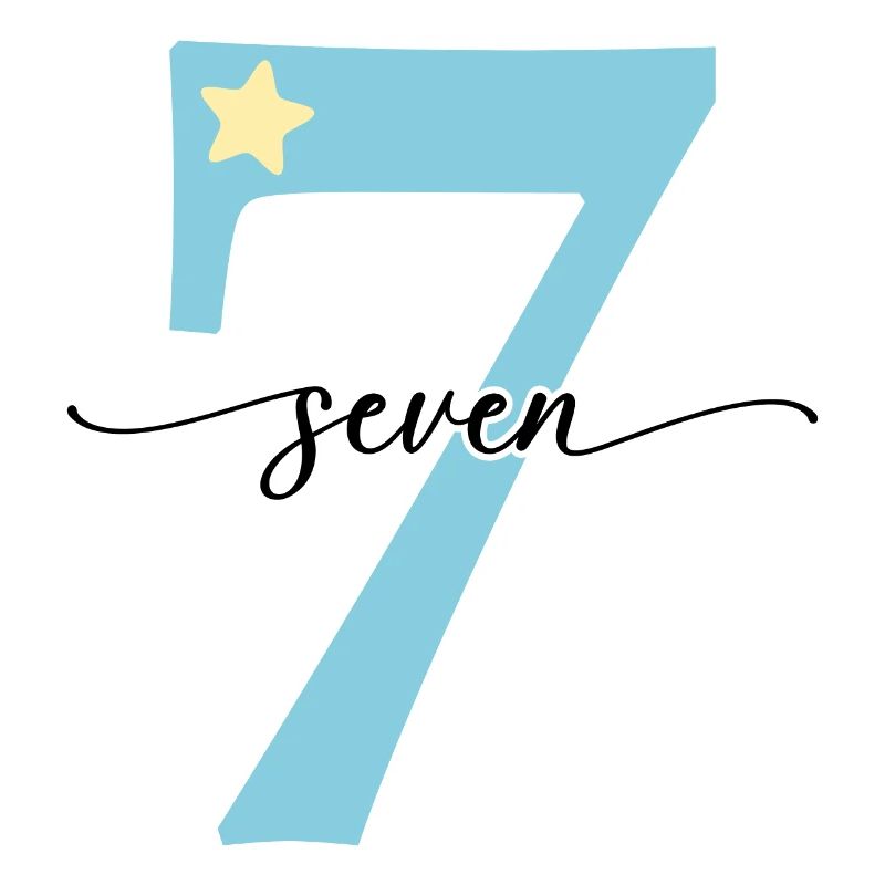 7e anniversaire, sept ans