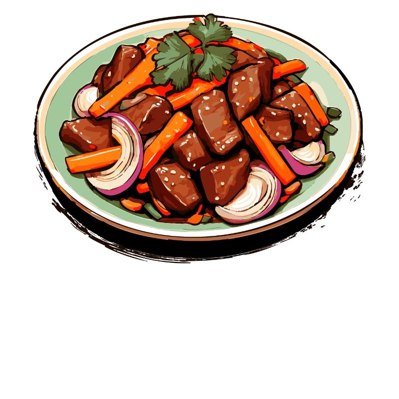 Kangaroo Stir-Fry - Plain Text