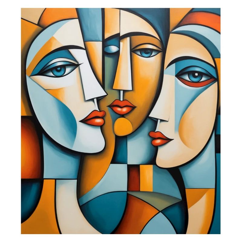 Portrait abstrait