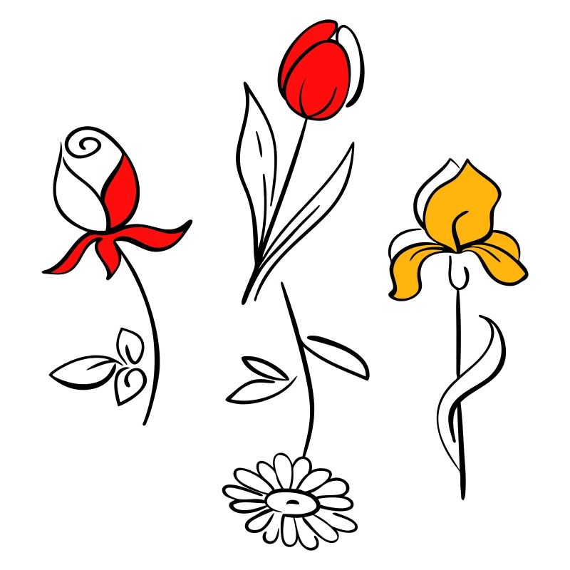 Summer flowers