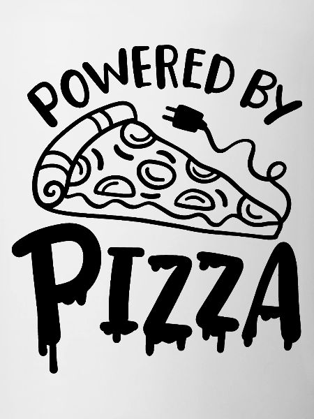 Powered by pizza