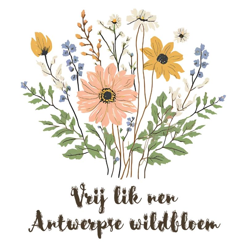 Fleurs sauvages d’Anvers – Chemise boho vintage