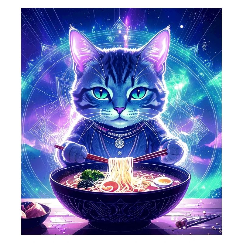 Chat ,Japon ,Kawaii,anime,ramen,nuit