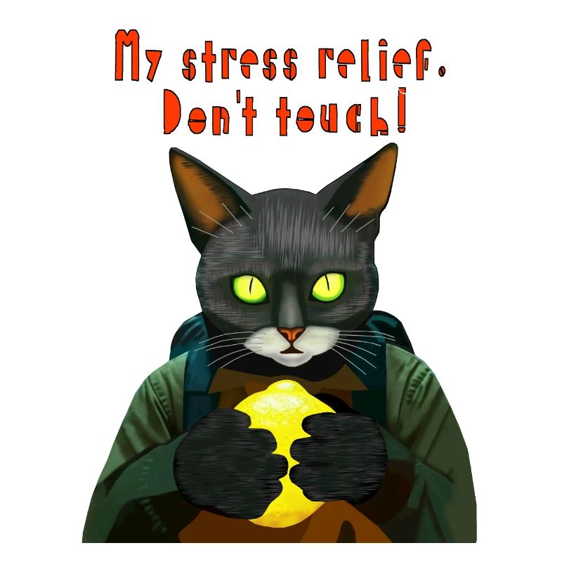 Cyber Black Cat: My Stress Reliever