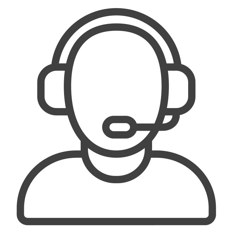 Logo des Helpdesk-Support-Symbols