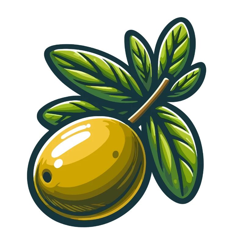 Illustration de Olives Vertes