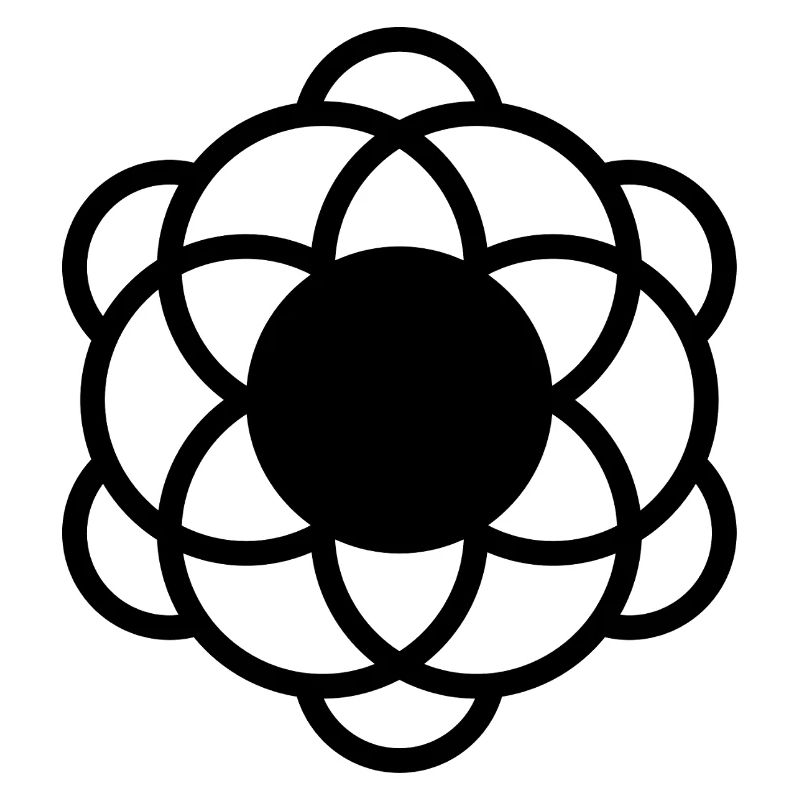 Saat des Lebens Mandala Design
