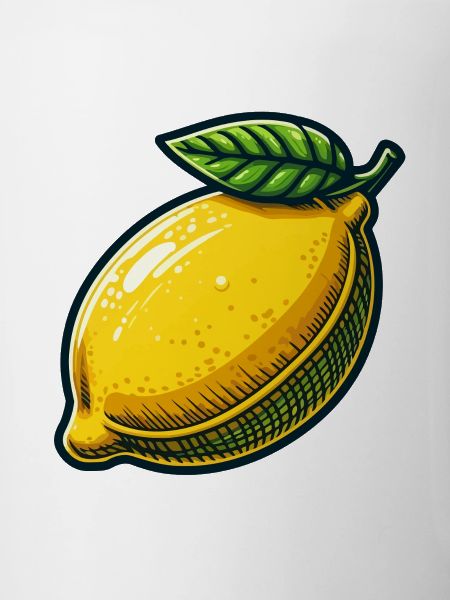 Natural Illustrated Lemon